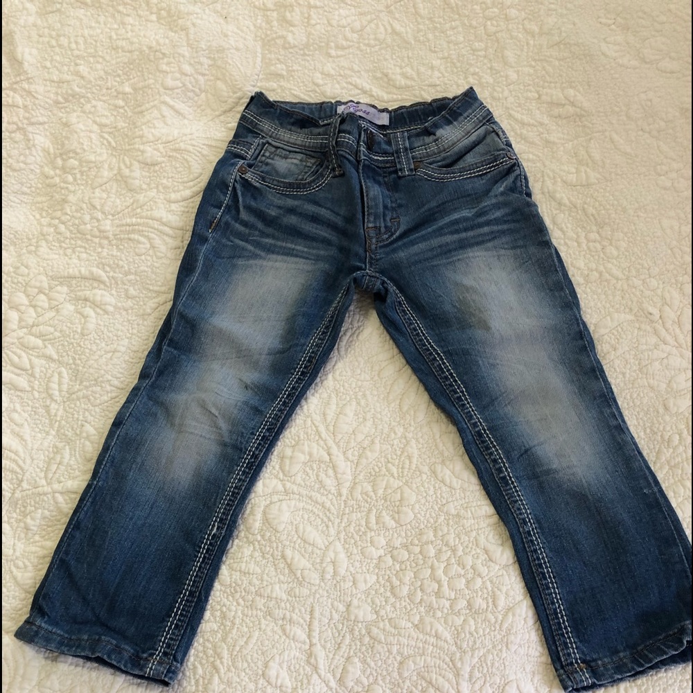 Blue jeans by Figoss size 6 stone wash
